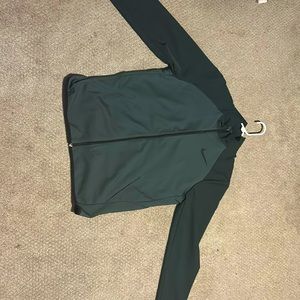 Dark Green Nike Dri-fit jacket size medium